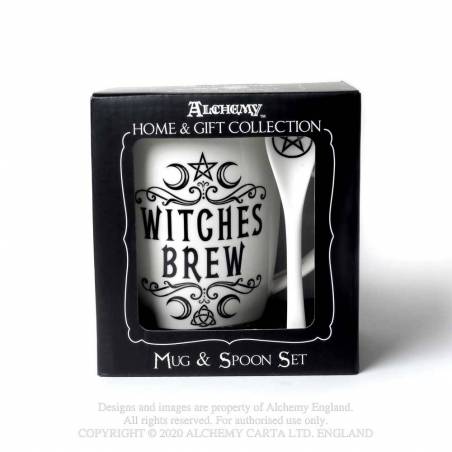 Witches Brew Mug and Spoon Set