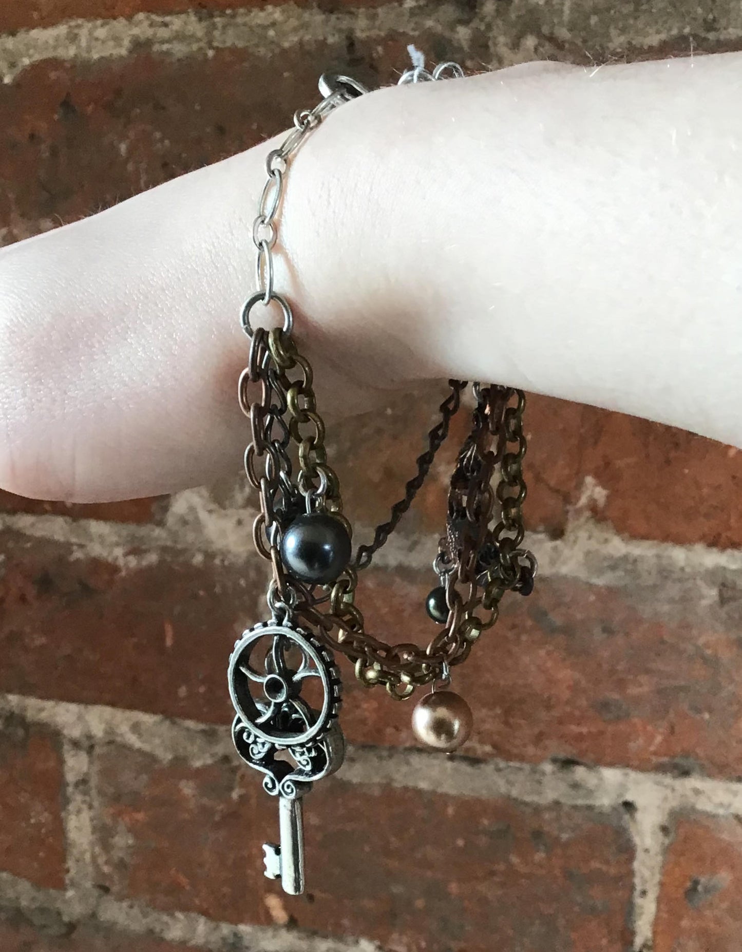Steampunk Charm Bracelet