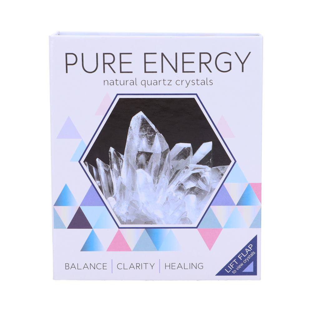 Pure Energy Natural Quartz Crystal set
